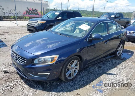 2015 Volvo S60 T5 Premier from USA, damaged, VIN YV126MFK9F1337917